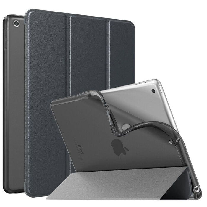 Translucent Frosted Back Cover With Stand For Ipad 10.2 2019