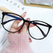 Transparent Anti Blue Light Round Glasses Frame For Women