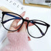 Transparent Anti Blue Light Round Glasses Frame For Women