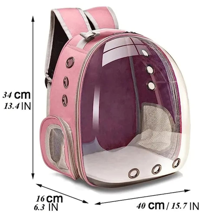 Transparent Bubble Pet Backpack For Small Animals