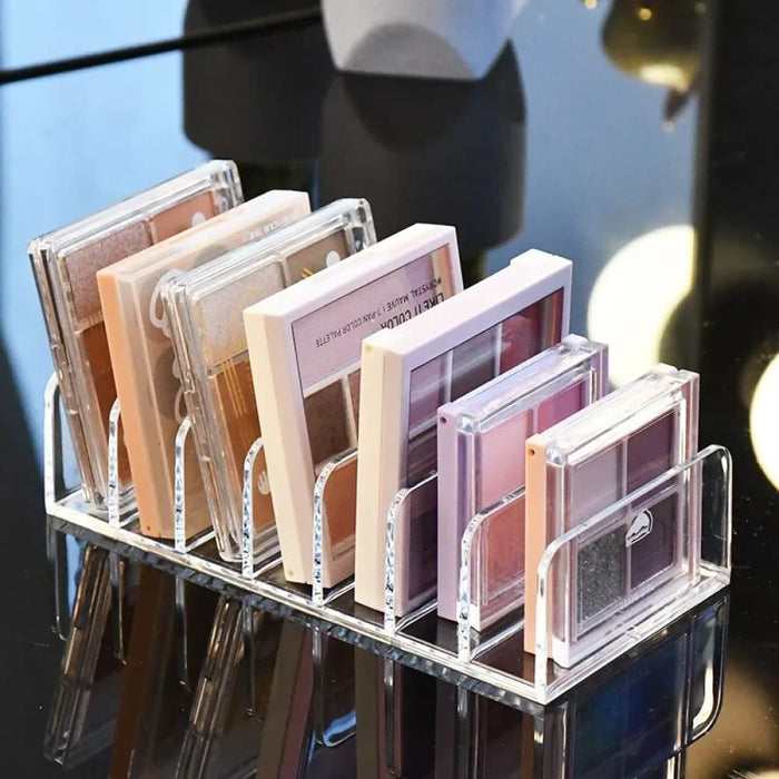 Transparent Eye Shadow Tray Storage Rack With Drawer