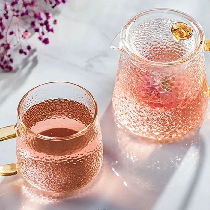 Transparent Glass Teapot For Tea