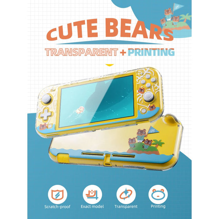 Transparent Hard Cat Paw Style Protective Case For Nintendo