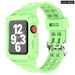 Transparent Silicone Strap Case For Apple Watch