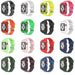 Transparent Silicone Strap Case For Apple Watch