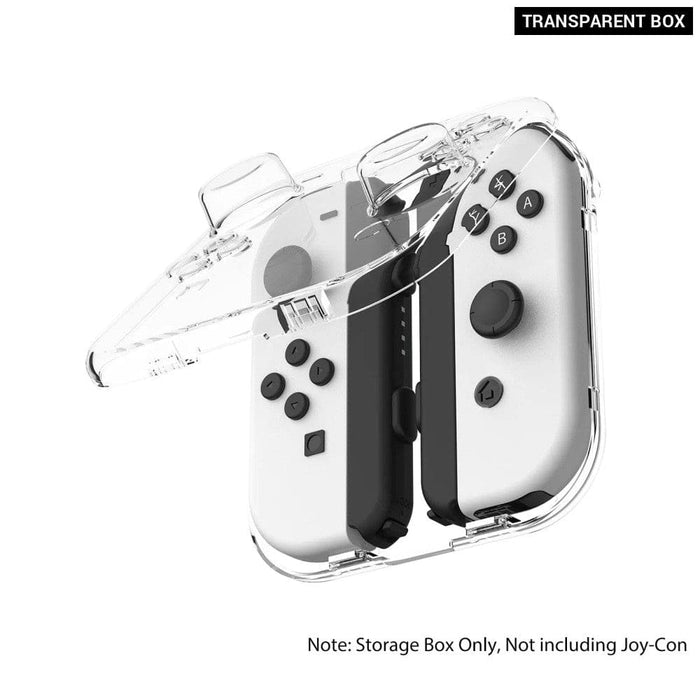 Pc Transparent Storage Box For Nintendo Switch Joy-con