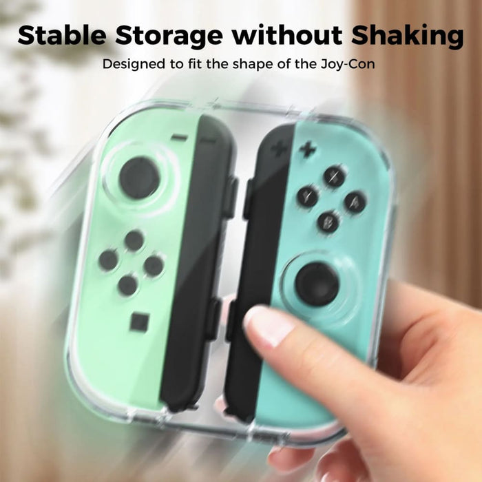 Pc Transparent Storage Box For Nintendo Switch Joy-con