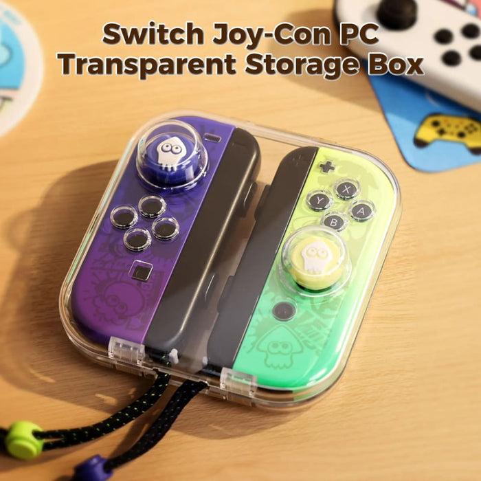 Pc Transparent Storage Box For Nintendo Switch Joy-con