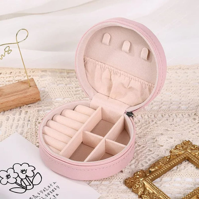 Travel Jewelry Box For Necklaces Earrings And Rings