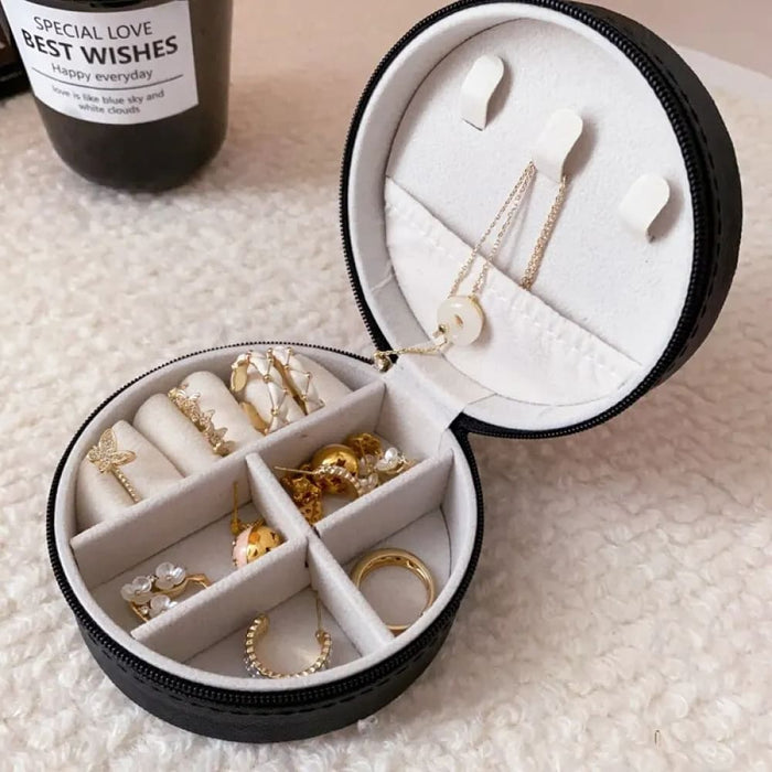 Travel Jewelry Box For Necklaces Earrings And Rings