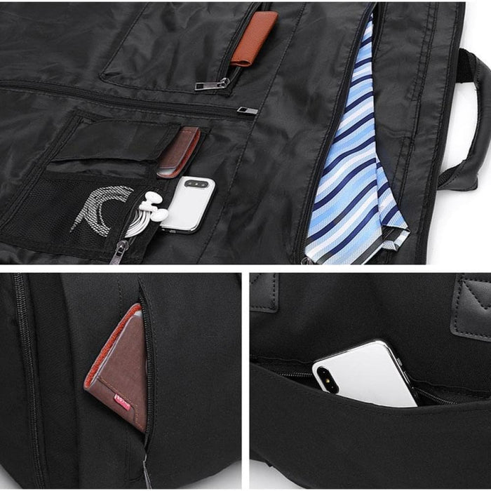 Travel Suit Bag With Shoe Compartment