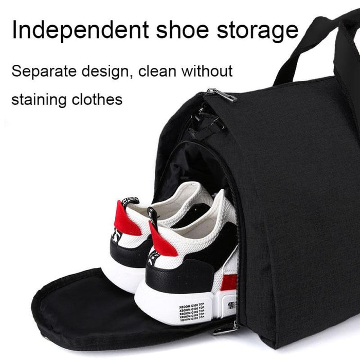 Travel Suit Bag With Shoe Compartment