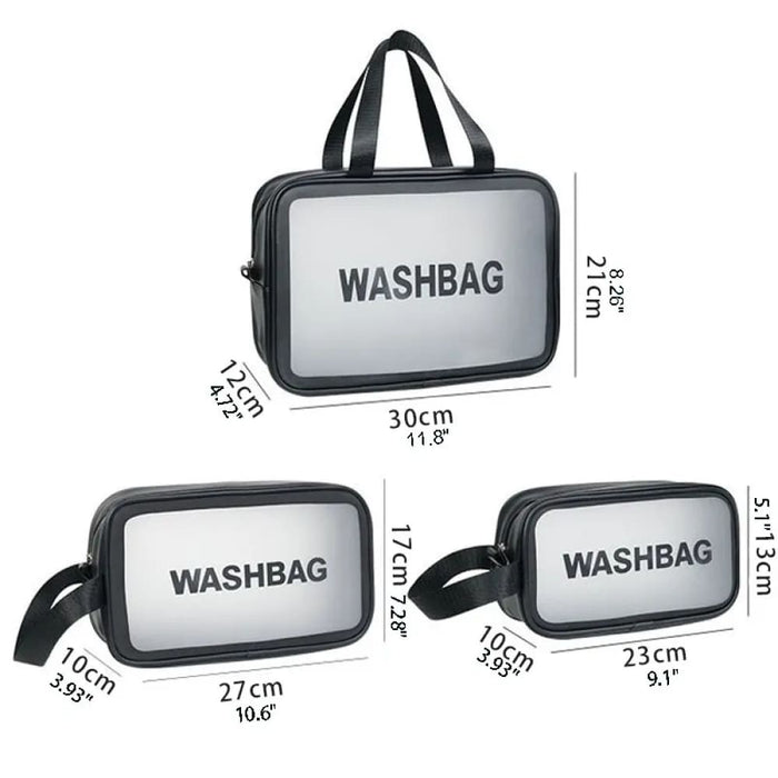 Travel Wash Bag Waterproof Makeup Storage Pouch For Women