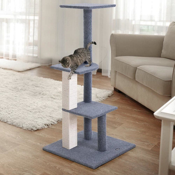 I.pet Cat Tree 124cm Trees Scratching Post Scratcher Tower