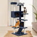 I.pet Cat Tree 134cm Trees Scratching Post Scratcher Tower