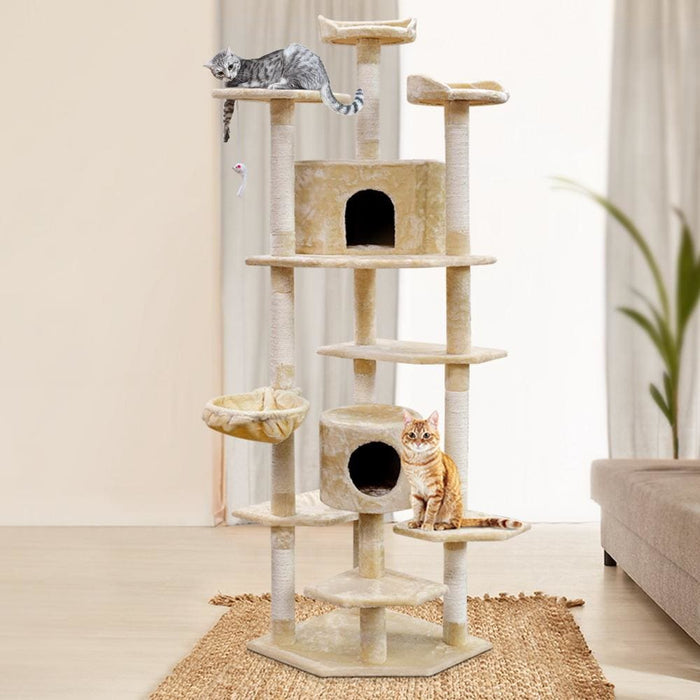 I.pet Cat Tree 203cm Trees Scratching Post Scratcher Tower