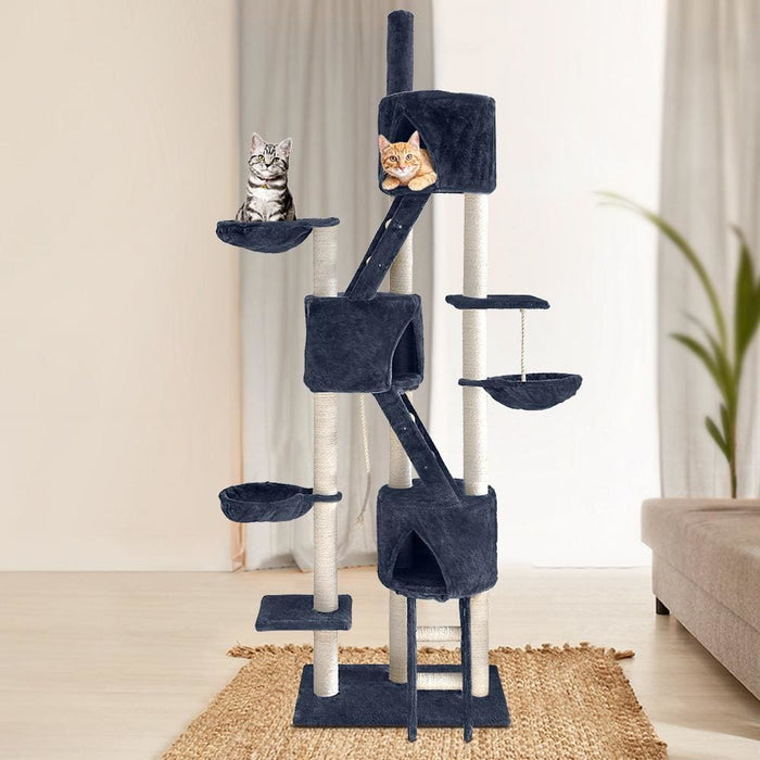 I.pet Cat Tree 244cm Trees Scratching Post Scratcher Tower