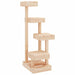 Cat Tree 45.5x49x103 Cm Solid Wood Pine Nxalan