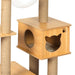 Cat Tree Scratching Post Scratcher Cats Tower Wood Condo