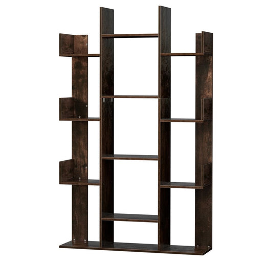 Tree - shaped Bookshelf Romi Walnut