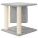 Cat Tree With Sisal Scratching Posts Light Grey 37 Cm Oiolpp