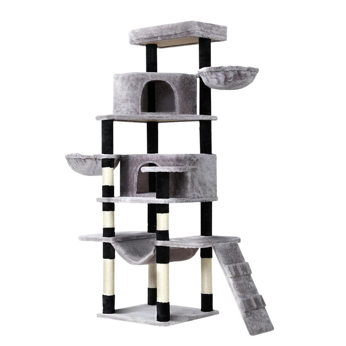 I.pet Cat Tree Tower Scratching Post Scratcher Wood Condo