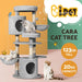 I.pet Cat Tree Tower Scratching Post Scratcher Wood Condo