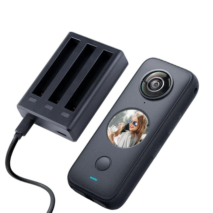 Tri Slot Fast Charger For Insta360 One X2