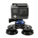 Triangle Direction Suction Cup Mount With Tripod And Handle