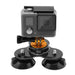 Triangle Direction Suction Cup Mount With Tripod And Handle