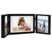 Trifold Photo Frame Collage Black 28x18 Cm + 2x(13x18 Cm)