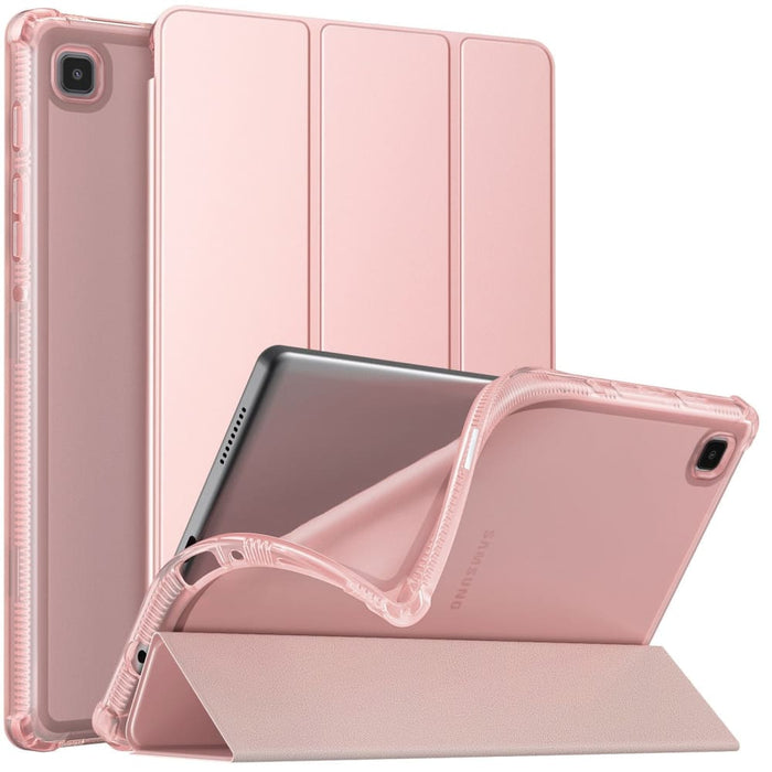 Trifold Stand Case With Soft Tpu Shell For Galaxy Tab A7