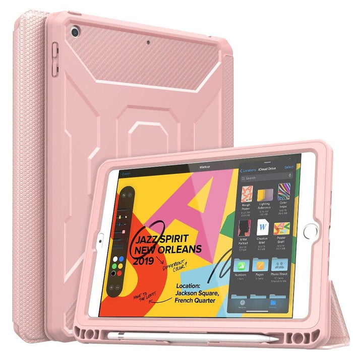 Trifold Stand Cover With Built - in Screen Protector