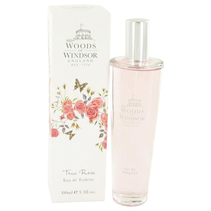 True Rose Edt Spray By Woods Of Windsor For Women - 100 Ml