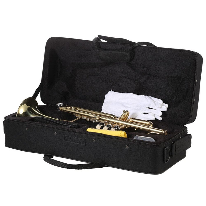 Trumpet Bb b Flat Brass Gold-painted Exquisite Durable