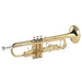 Trumpet Bb b Flat Brass Gold-painted Exquisite Durable