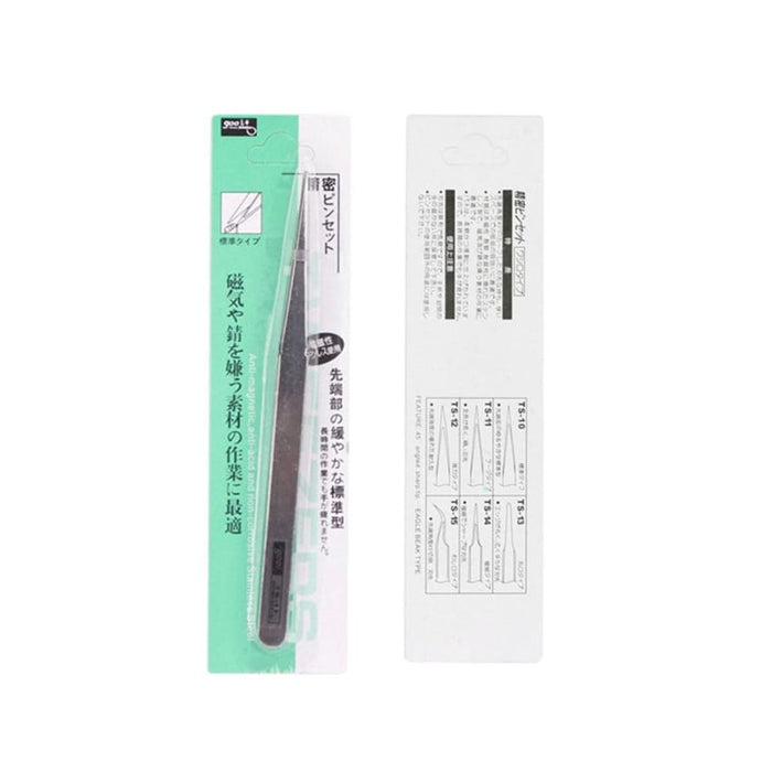 Ts 11 Steel Straight Tweezers By Gooi