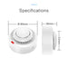 Tuya Wifi Smoke Alarm Fire Protection Detector for Home