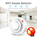 Tuya Wifi Smoke Alarm Fire Protection Detector for Home