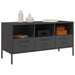 Tv Cabinet Black 100.5x39x50.5 Cm Cold-rolled Steel Natbtl