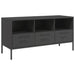 Tv Cabinet Black 100.5x39x50.5 Cm Cold-rolled Steel Natbtl