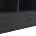 Tv Cabinet Black 100.5x39x50.5 Cm Cold-rolled Steel Natbtl