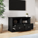 Tv Cabinet Black 80x35x50 Cm Engineered Wood Nolxno