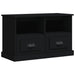 Tv Cabinet Black 80x35x50 Cm Engineered Wood Nolxno