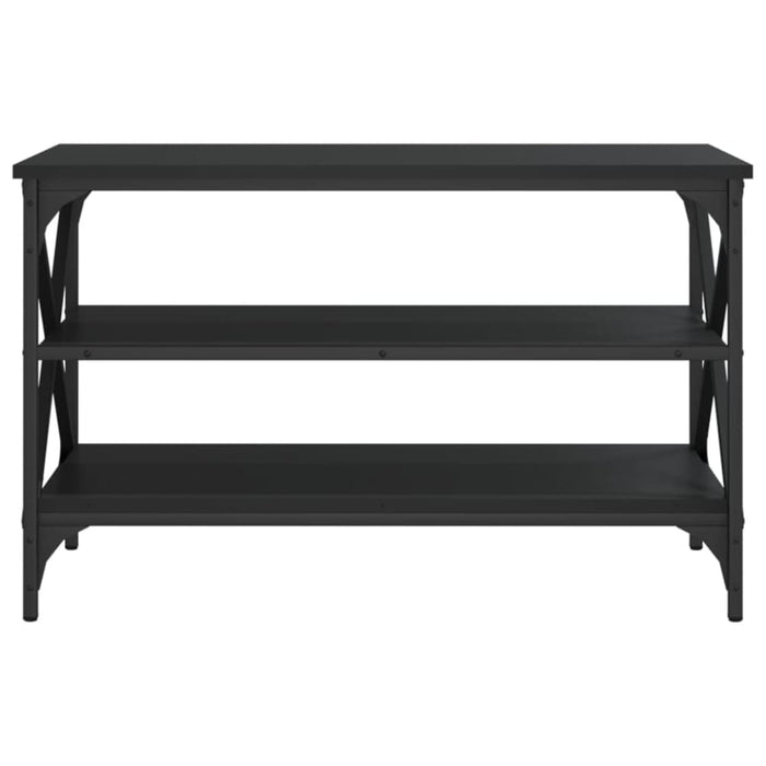 Tv Cabinet Black 80x40x50 Cm Engineered Wood Nxpini