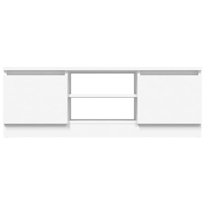 Tv Cabinet With Door White 102x30x36 Cm Nxttpb