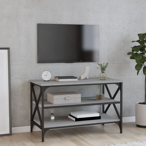 Tv Cabinet Grey Sonoma 80x40x50 Cm Engineered Wood Nxpikb