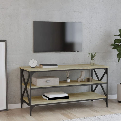 Tv Cabinet Sonoma Oak 100x40x50 Cm Engineered Wood Nxpikt