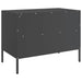 Tv Cabinets 2 Pcs Black 68x39x50.5 Cm Cold-rolled Steel