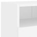 Tv Wall Cabinet White 80x30x30 Cm Engineered Wood Ntlnln